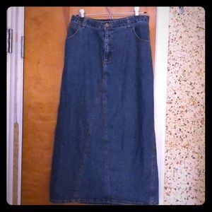 Cherokee Denim Skirt